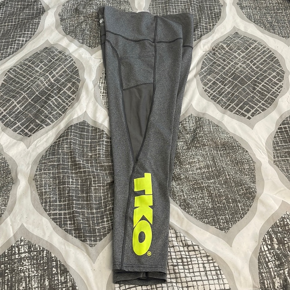 TKO High Waisted Grey Leggings